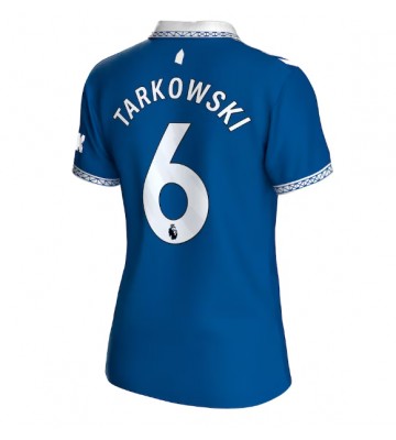 Maillot de foot Everton James Tarkowski #6 Domicile Femmes 2023-24 Manches Courte